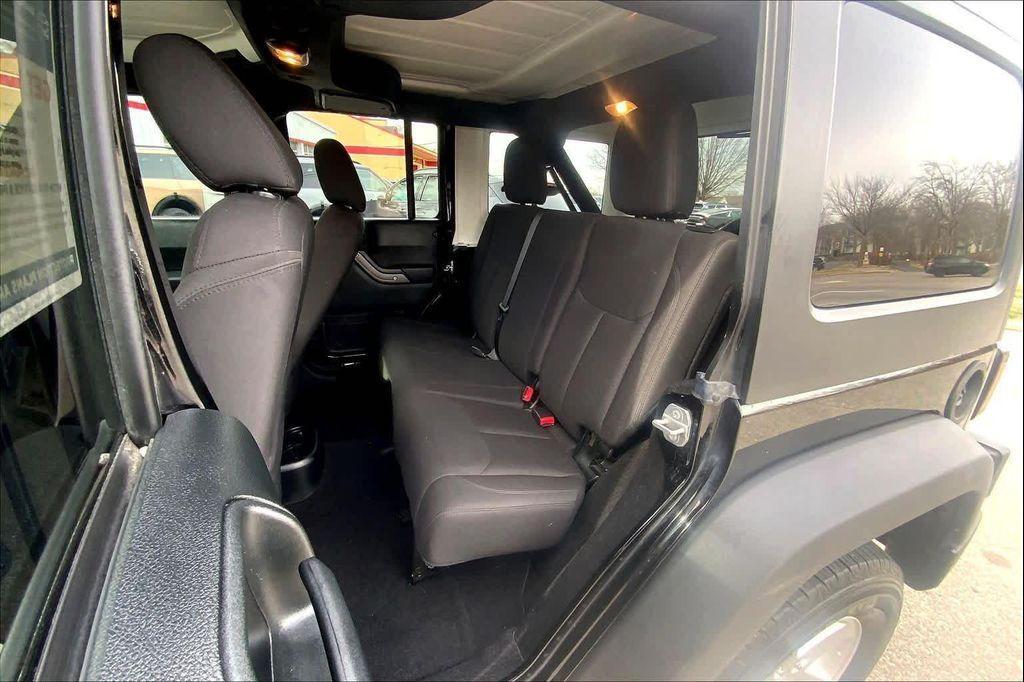 used 2017 Jeep Wrangler Unlimited car, priced at $15,968