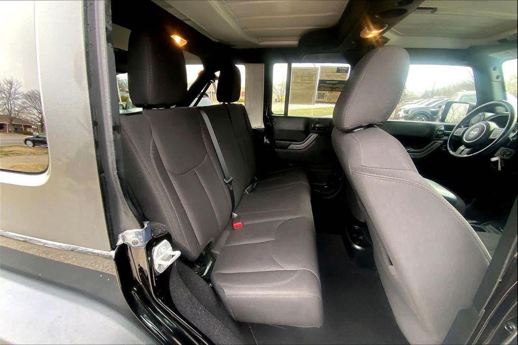 used 2017 Jeep Wrangler Unlimited car, priced at $15,968