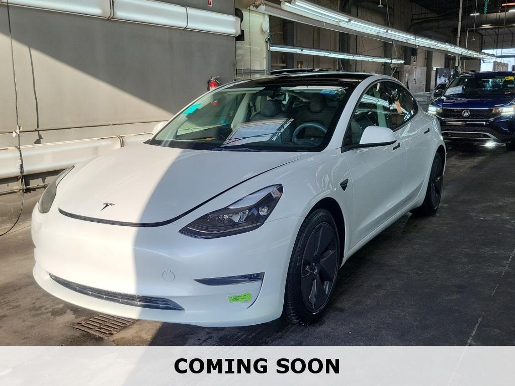 used 2023 Tesla Model 3 car, priced at $17,786