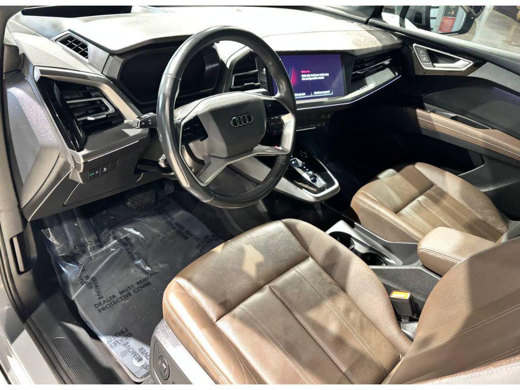 used 2024 Audi Q4 e-tron Sportback car, priced at $33,786