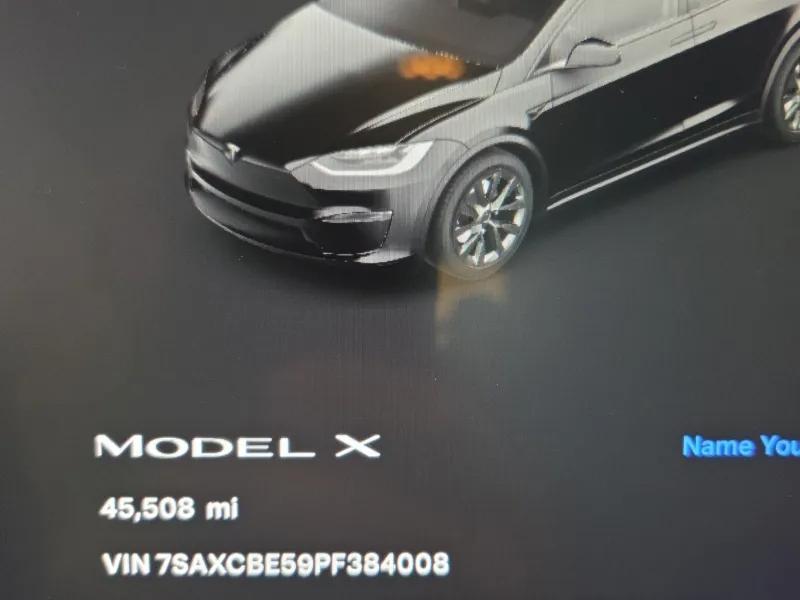 used 2023 Tesla Model X car, priced at $48,999