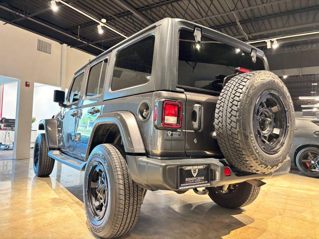 used 2018 Jeep Wrangler Unlimited car, priced at $18,999