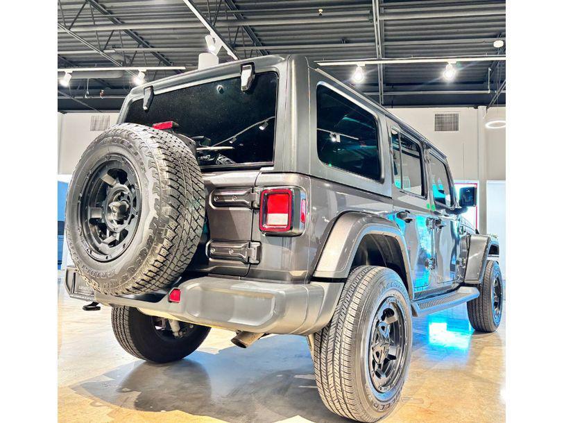 used 2018 Jeep Wrangler Unlimited car, priced at $18,999