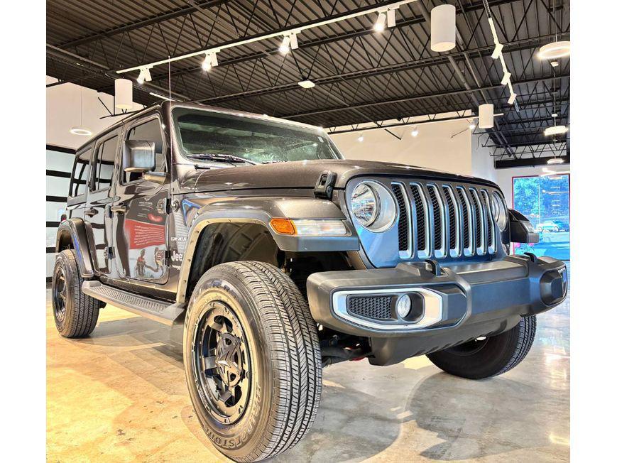 used 2018 Jeep Wrangler Unlimited car, priced at $18,999