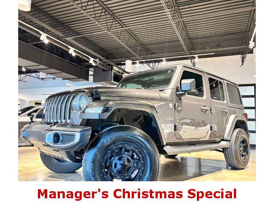 used 2018 Jeep Wrangler Unlimited car, priced at $18,999