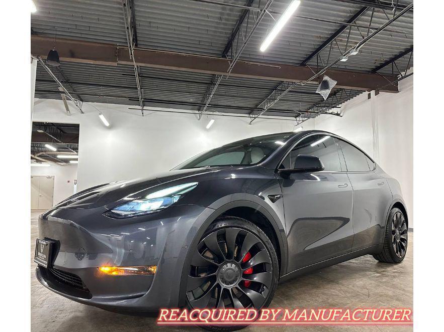 used 2022 Tesla Model Y car, priced at $27,586