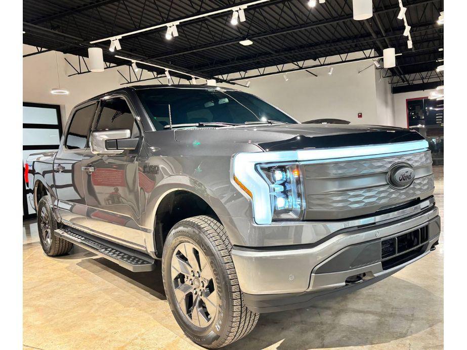 used 2025 Ford F-150 Lightning car, priced at $57,999