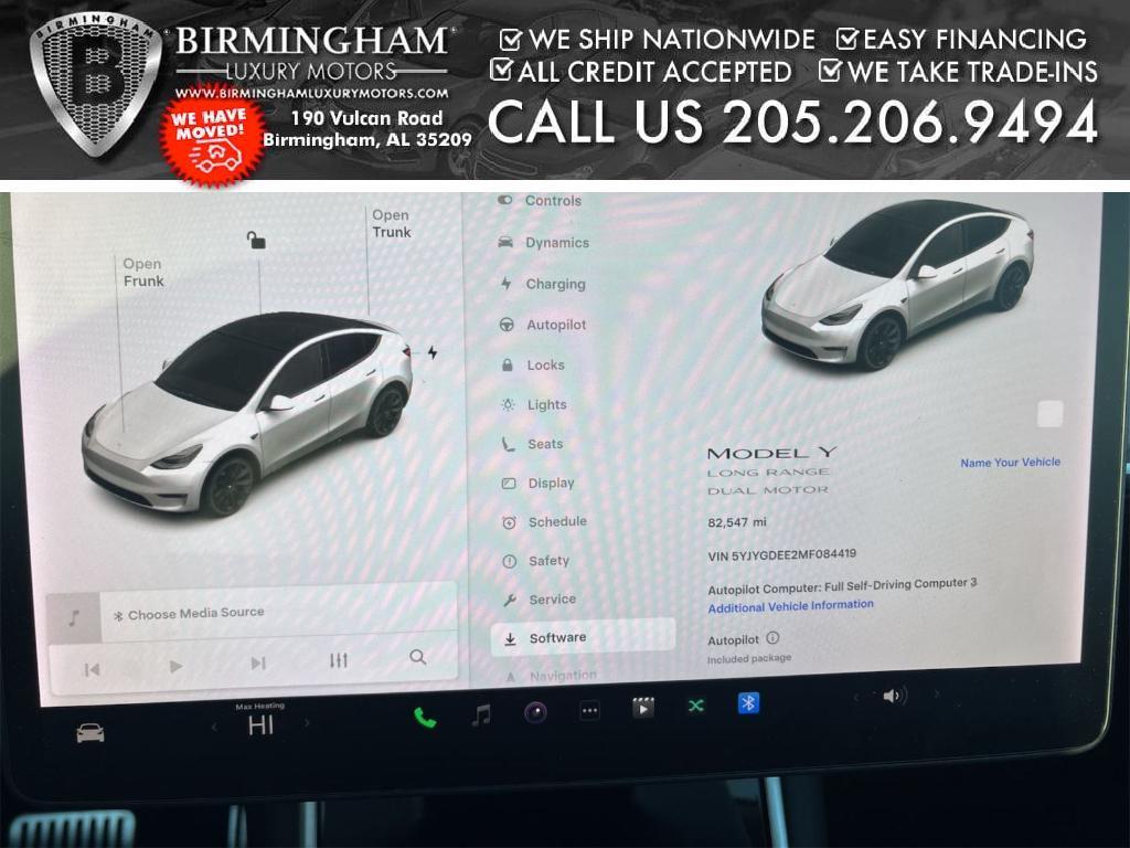 used 2021 Tesla Model Y car, priced at $23,999