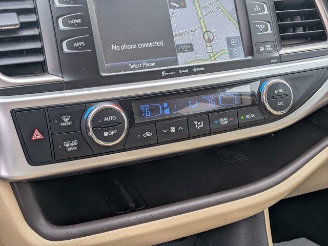 used 2018 Toyota Highlander car, priced at $23,694