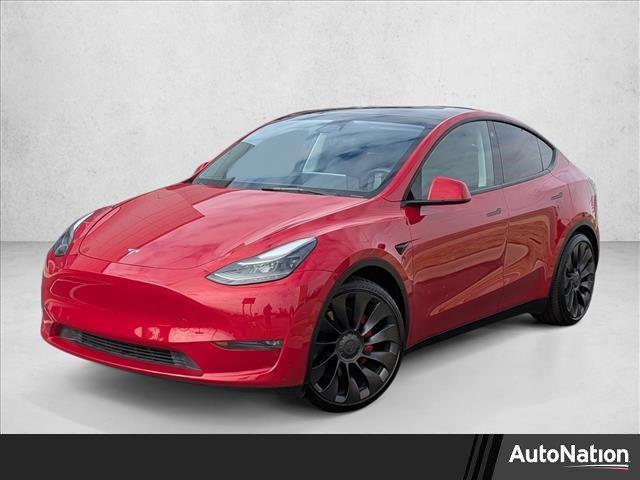 used 2022 Tesla Model Y car, priced at $22,830