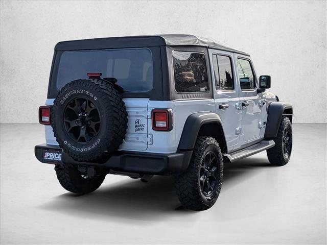 used 2020 Jeep Wrangler Unlimited car, priced at $23,990