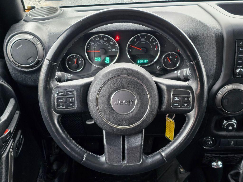 used 2016 Jeep Wrangler Unlimited car, priced at $18,322