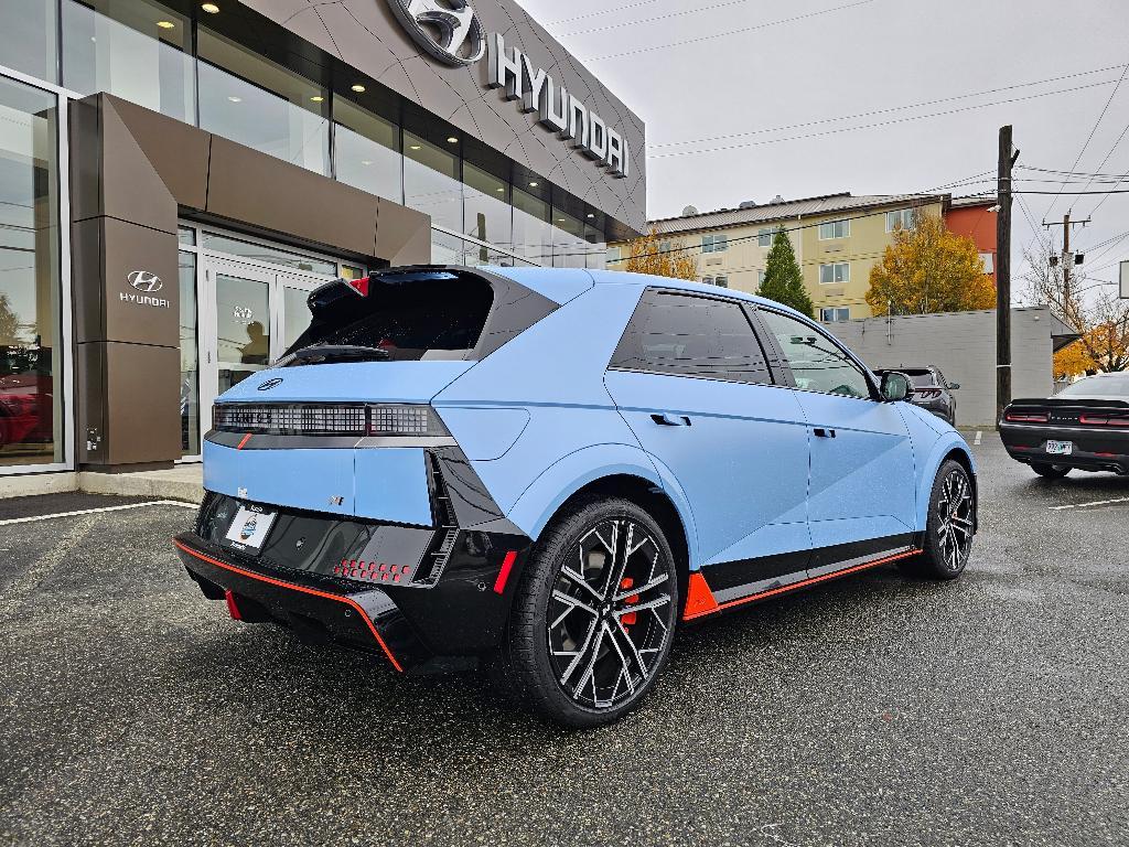 new 2025 Hyundai IONIQ 5 N car, priced at $64,290