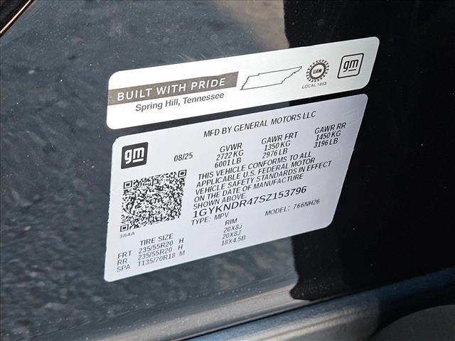 new 2025 Cadillac XT5 car, priced at $57,710