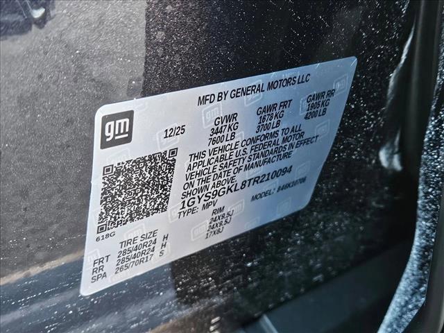 new 2026 Cadillac Escalade car, priced at $131,385