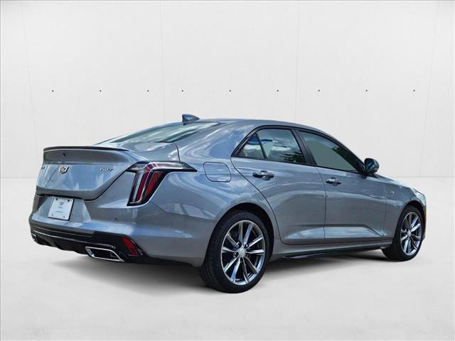 new 2025 Cadillac CT4 car, priced at $47,215