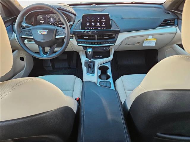 new 2025 Cadillac CT4 car, priced at $49,975