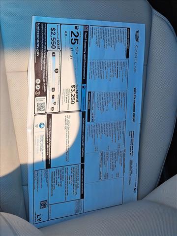 new 2025 Cadillac CT4 car, priced at $49,975