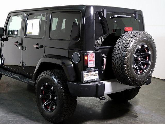 used 2015 Jeep Wrangler Unlimited car, priced at $15,049