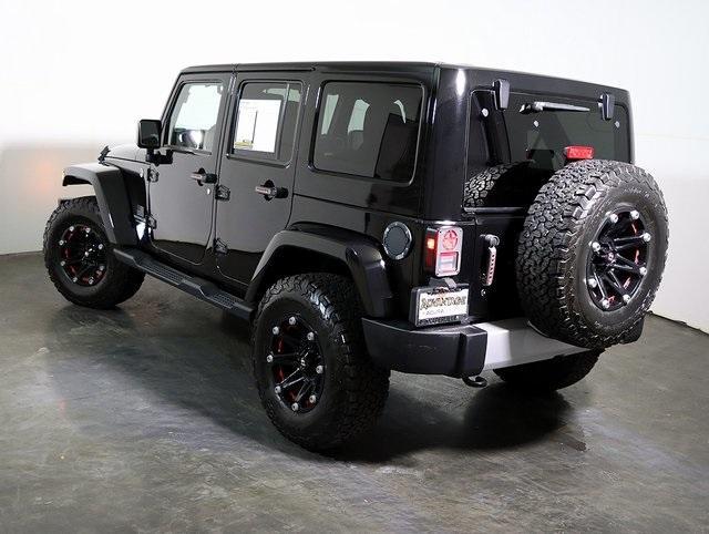 used 2015 Jeep Wrangler Unlimited car, priced at $15,049