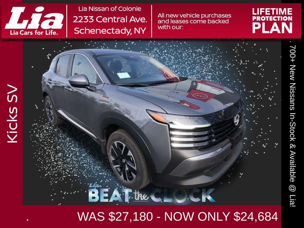 new 2025 Nissan Kicks car, priced at $24,684