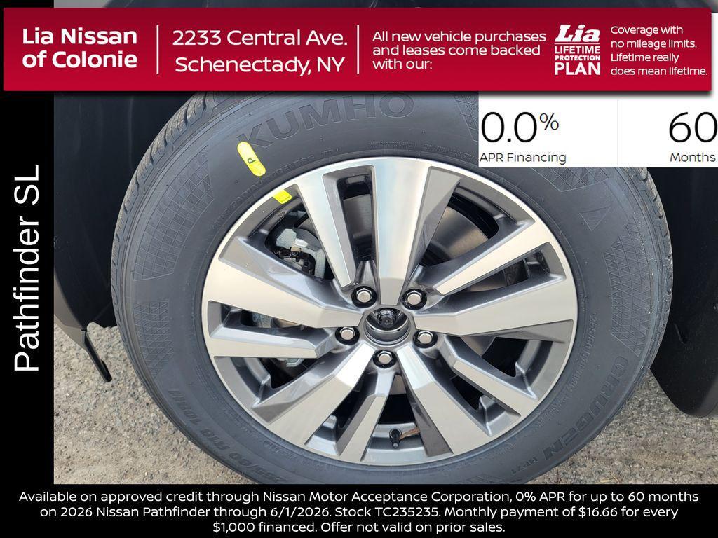 new 2026 Nissan Pathfinder car, priced at $43,675