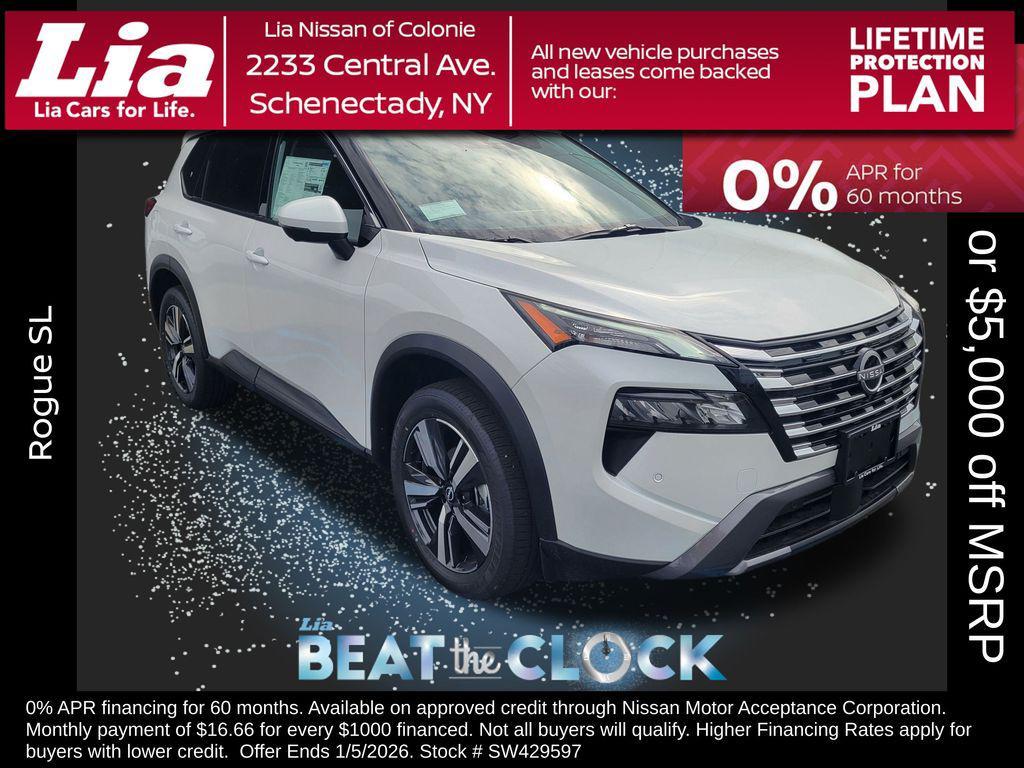 new 2025 Nissan Rogue car, priced at $35,630