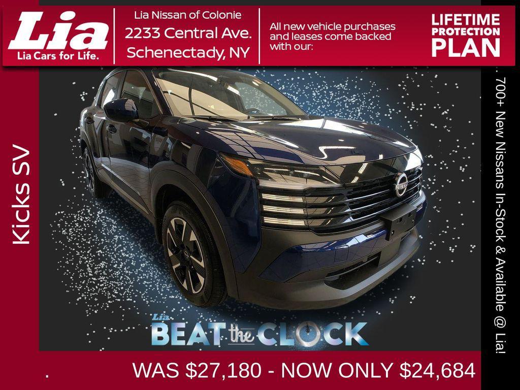 new 2025 Nissan Kicks car, priced at $24,684