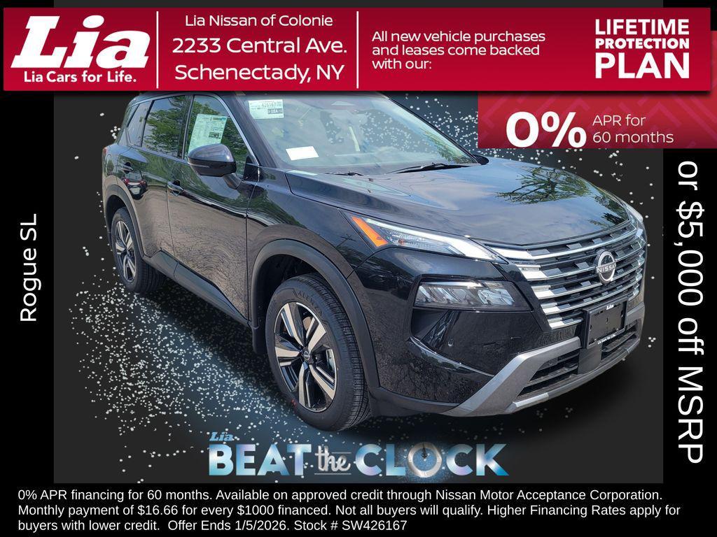 new 2025 Nissan Rogue car, priced at $38,825