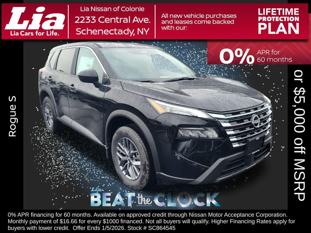 new 2025 Nissan Rogue car, priced at $25,800