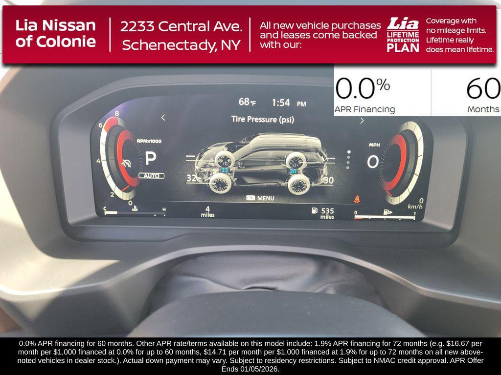 new 2026 Nissan Rogue car, priced at $39,835