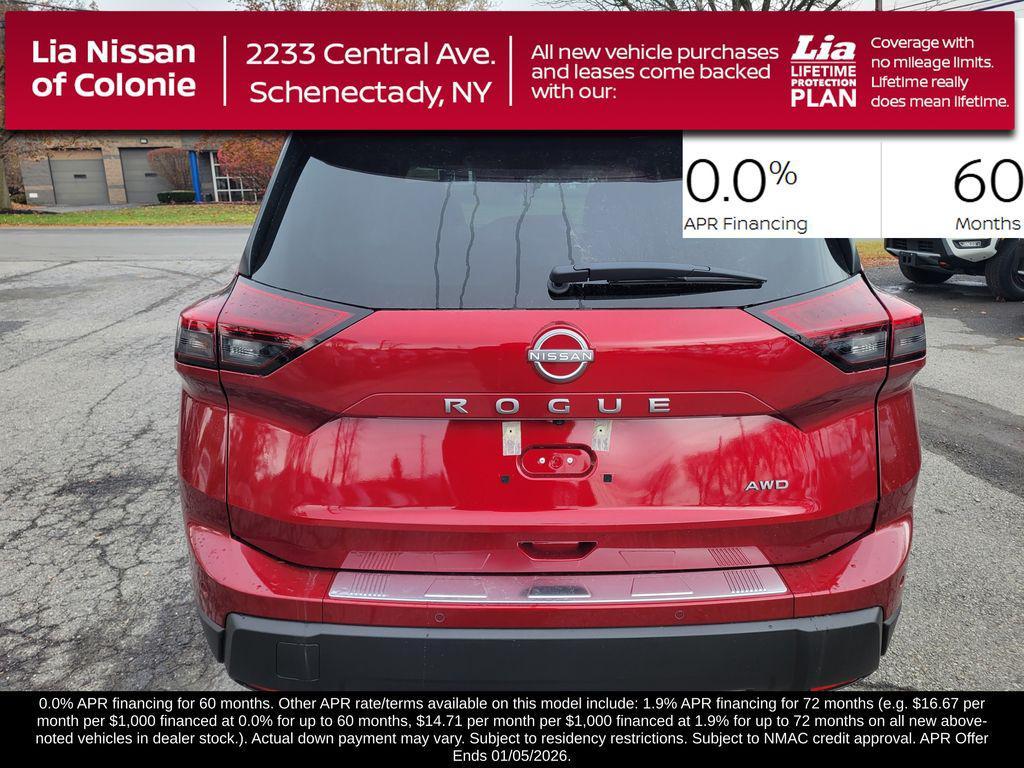 new 2026 Nissan Rogue car, priced at $33,350