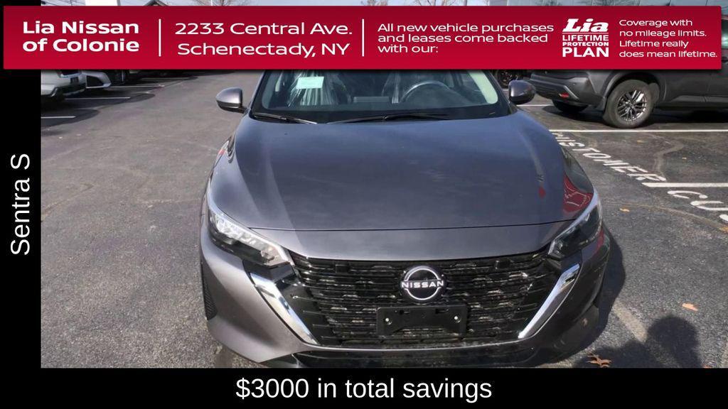 new 2025 Nissan Sentra car, priced at $20,320