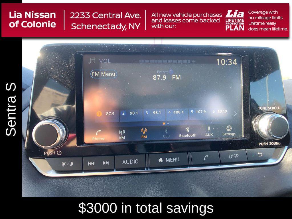 new 2025 Nissan Sentra car, priced at $20,320