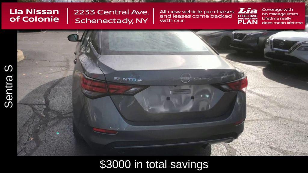 new 2025 Nissan Sentra car, priced at $20,320