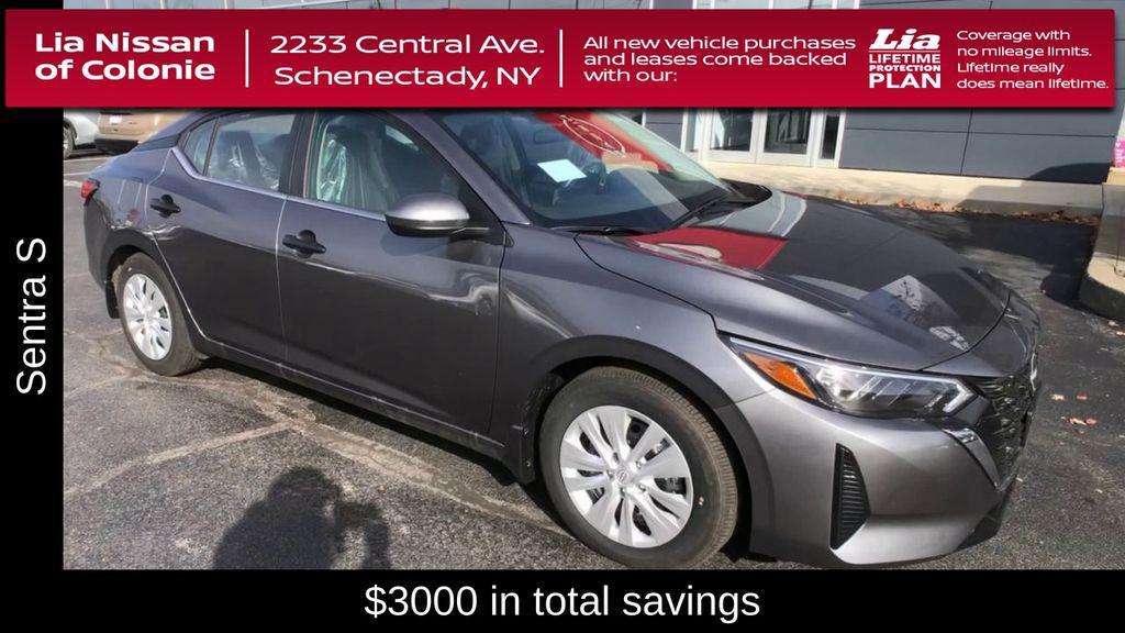 new 2025 Nissan Sentra car, priced at $20,320