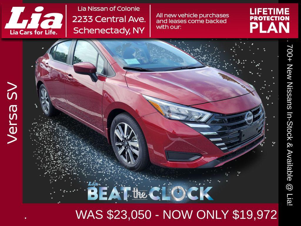 new 2025 Nissan Versa car, priced at $19,972