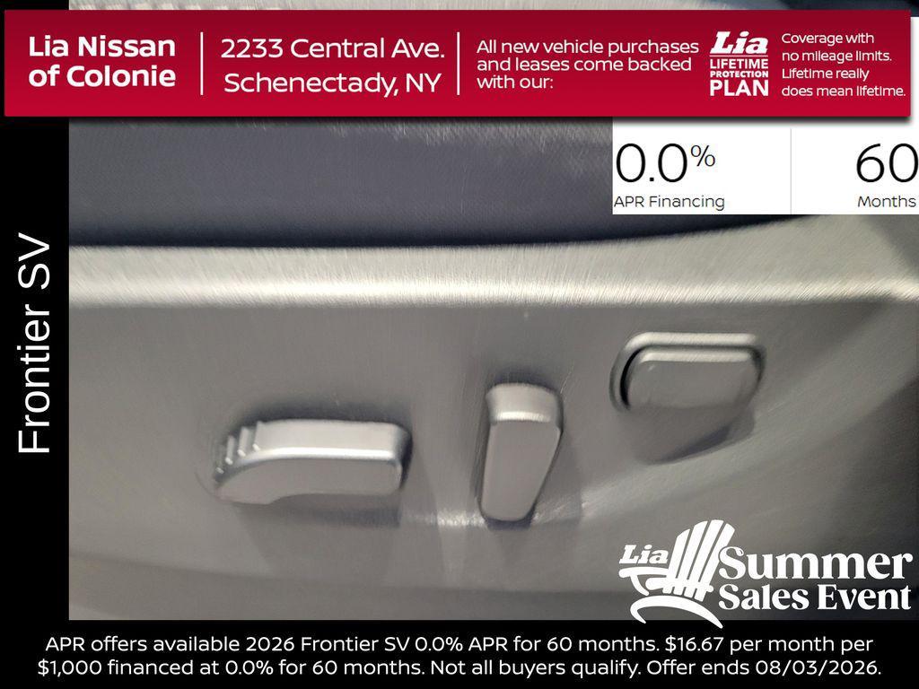 new 2026 Nissan Frontier car, priced at $39,110