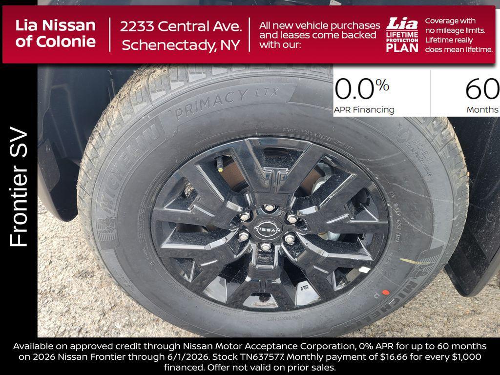 new 2026 Nissan Frontier car, priced at $39,935