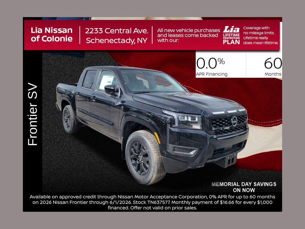 new 2026 Nissan Frontier car, priced at $39,935
