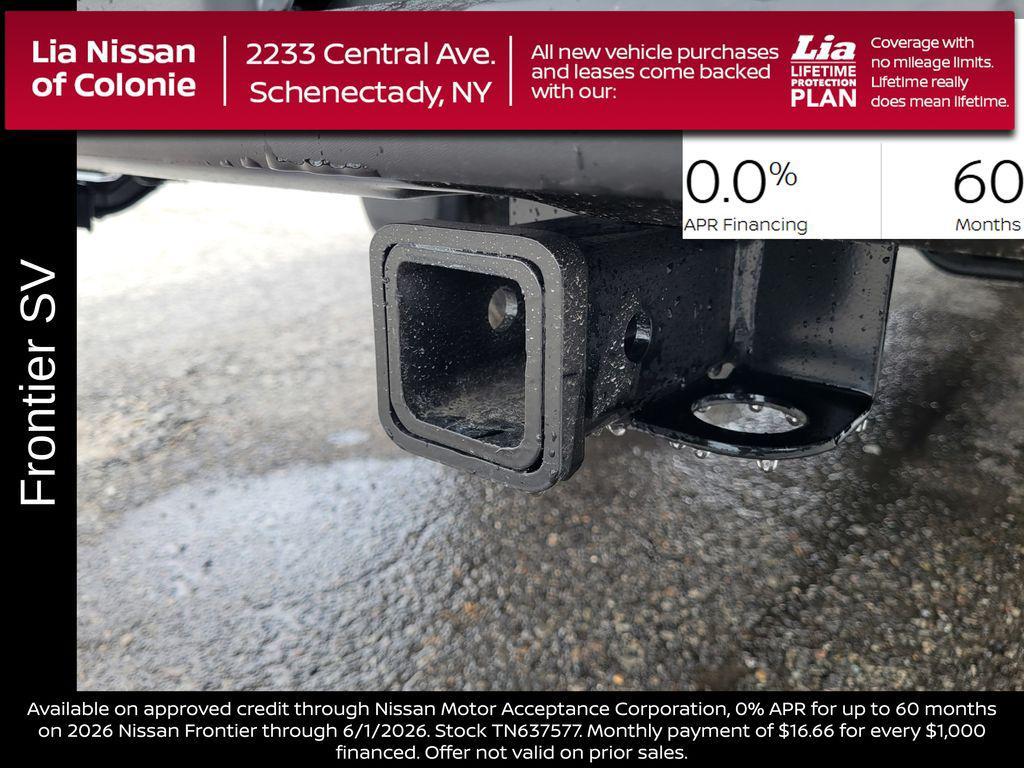 new 2026 Nissan Frontier car, priced at $39,935