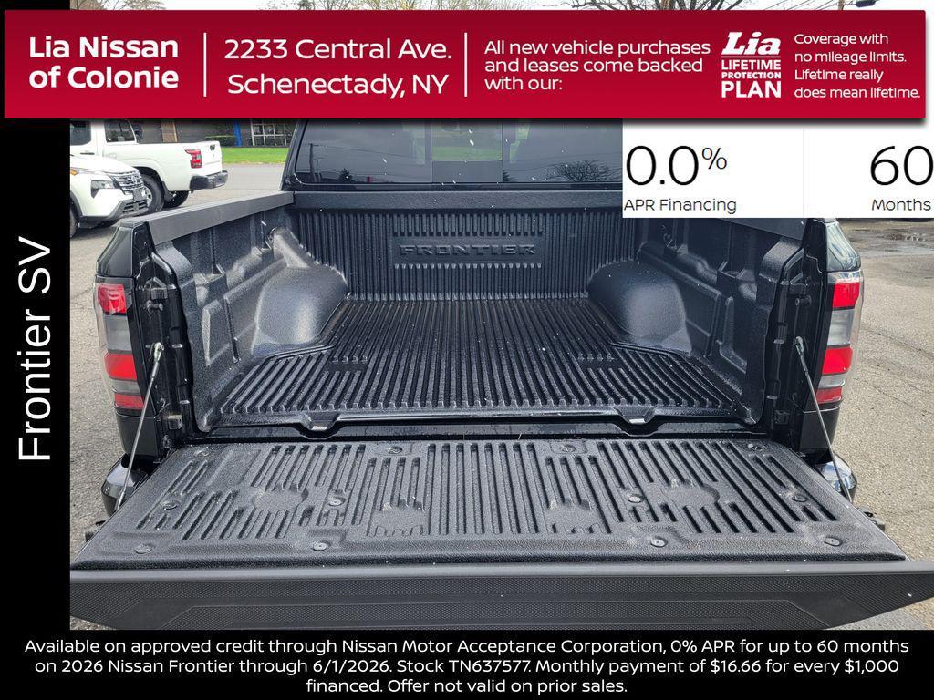 new 2026 Nissan Frontier car, priced at $39,935
