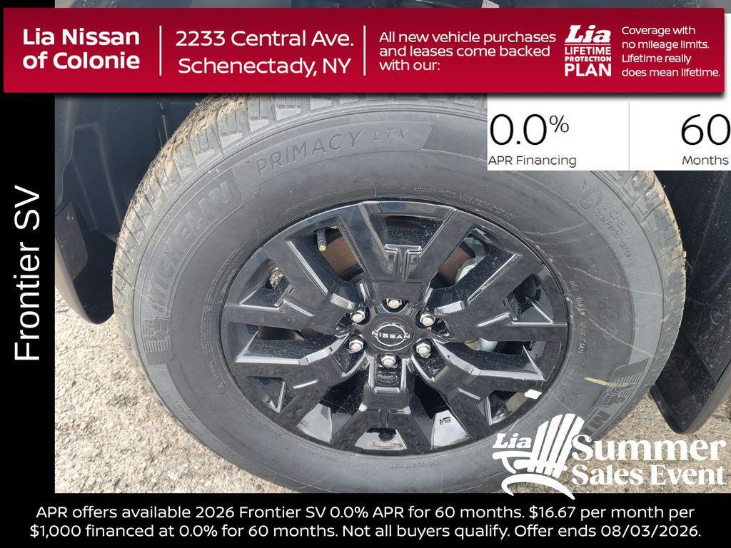 new 2026 Nissan Frontier car, priced at $39,110