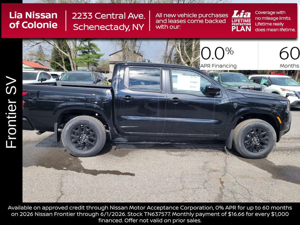 new 2026 Nissan Frontier car, priced at $39,935