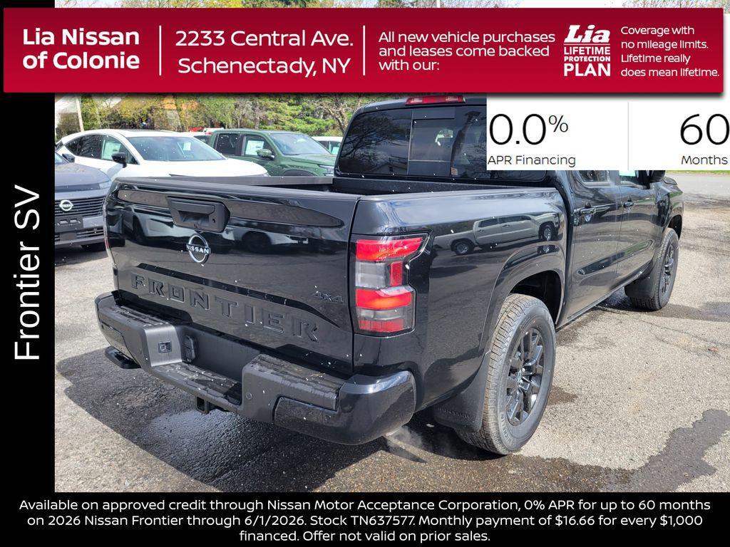 new 2026 Nissan Frontier car, priced at $39,935
