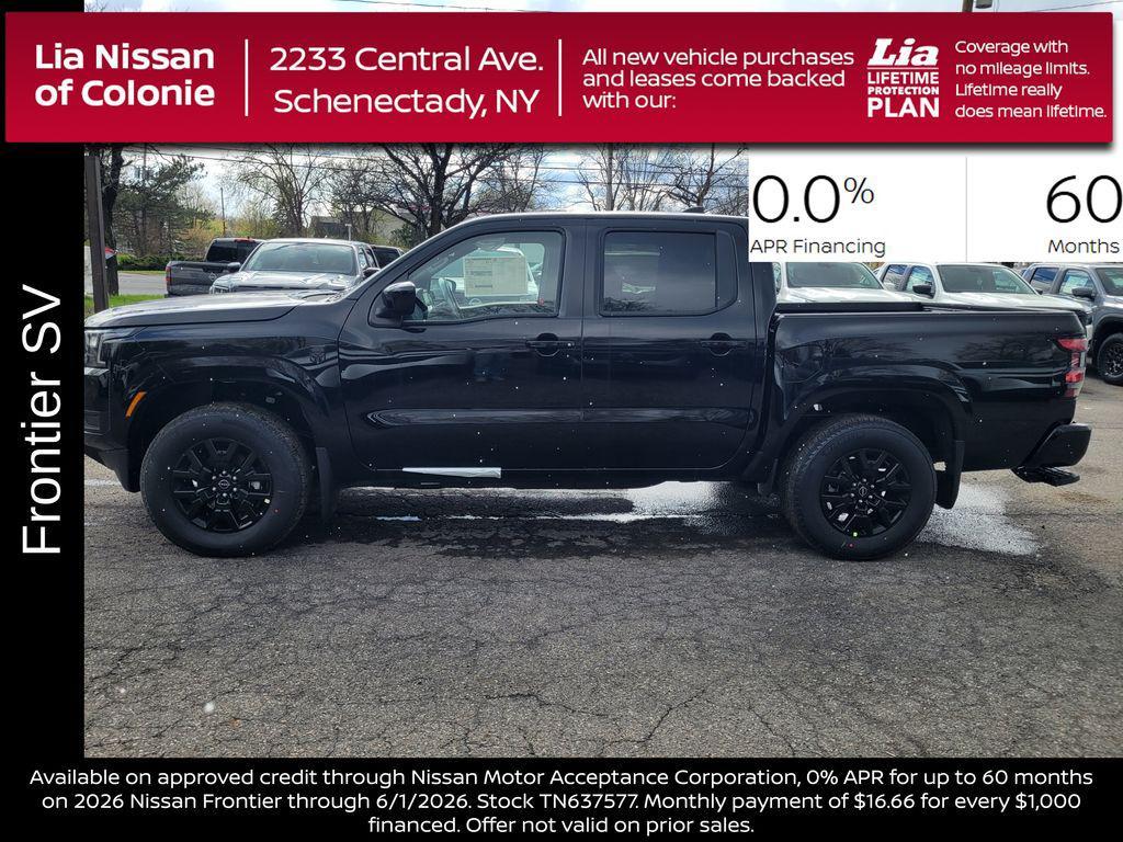 new 2026 Nissan Frontier car, priced at $39,935