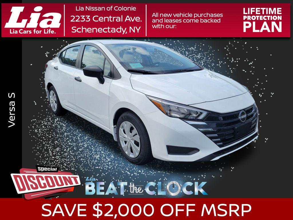 new 2025 Nissan Versa car, priced at $19,000