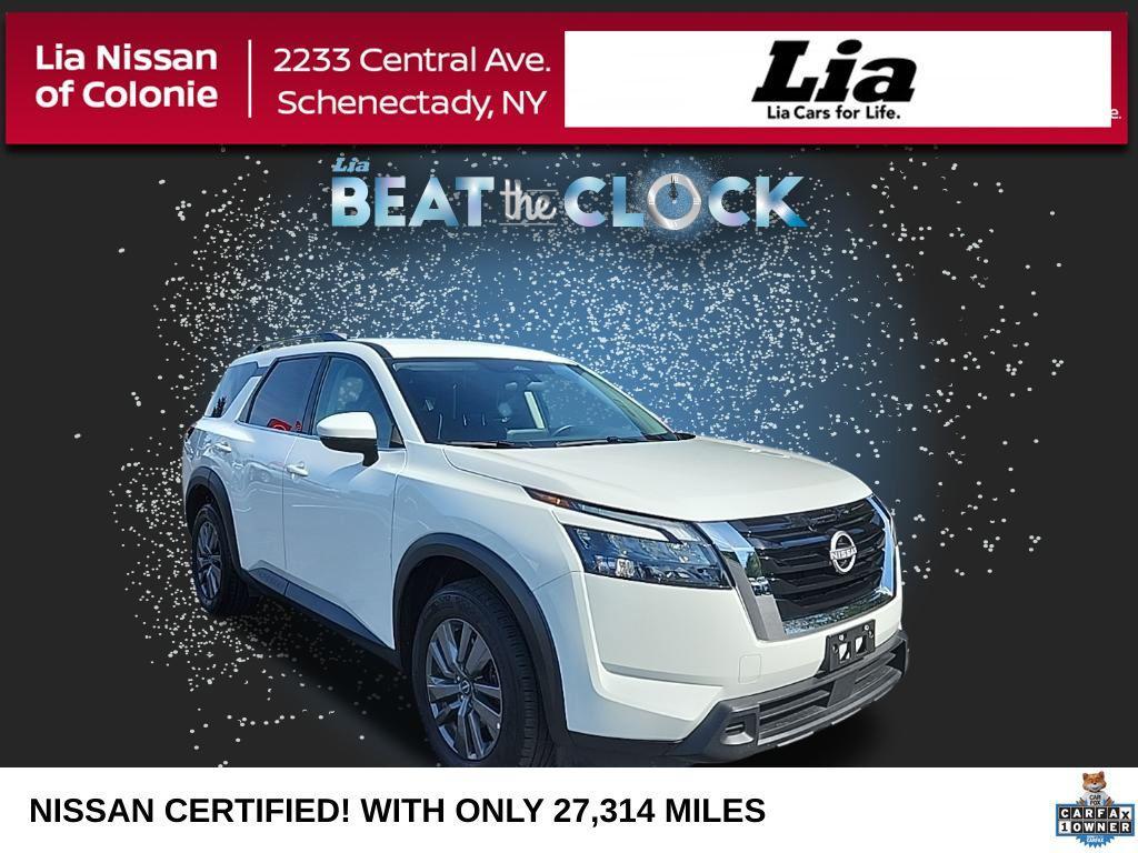 used 2025 Nissan Pathfinder car, priced at $31,977