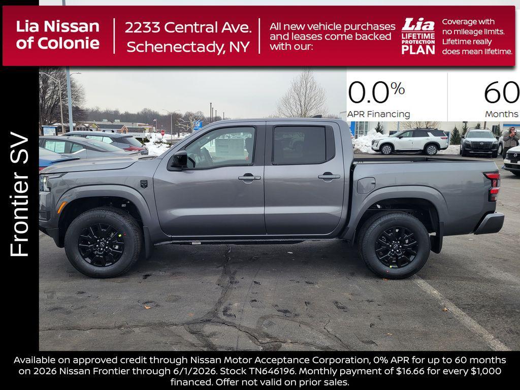 new 2026 Nissan Frontier car, priced at $39,885