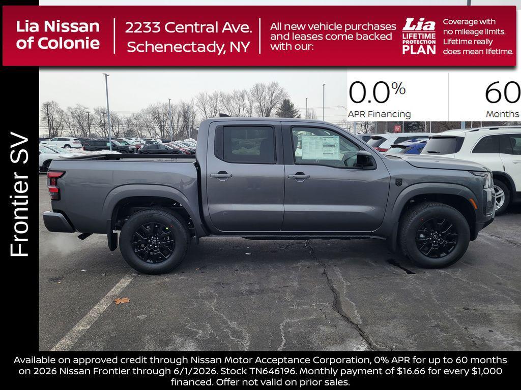 new 2026 Nissan Frontier car, priced at $39,885